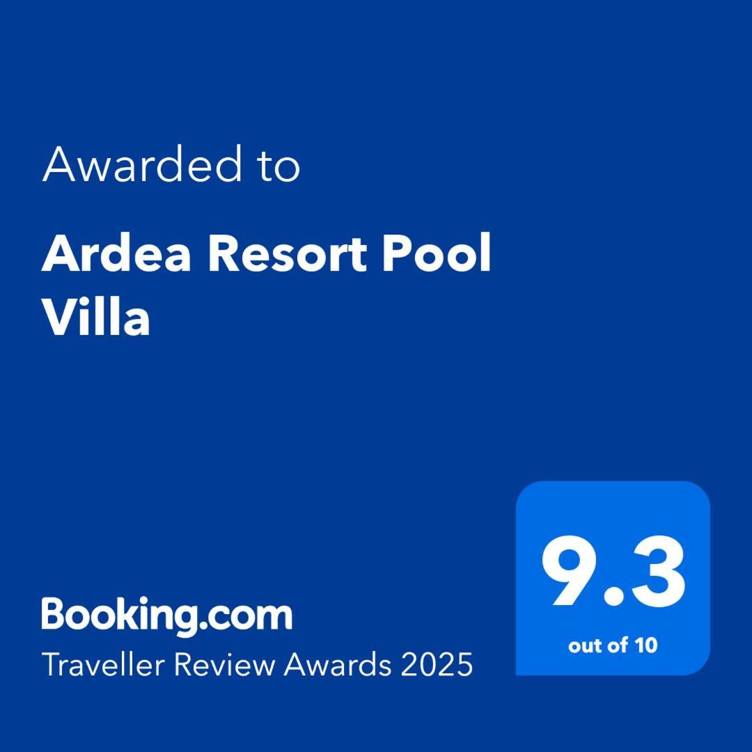 Ardea Resort Pool Villa Amphawa Eksteriør billede