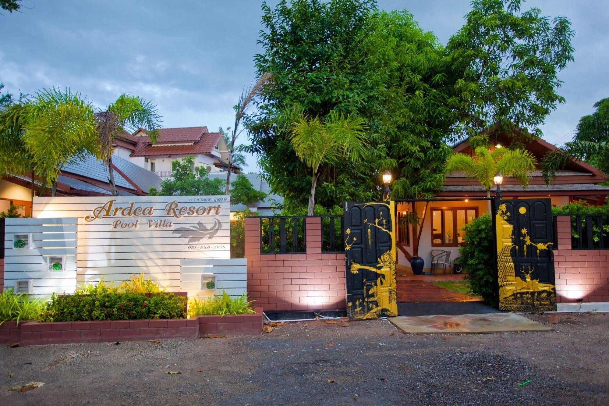 Ardea Resort Pool Villa Amphawa Eksteriør billede
