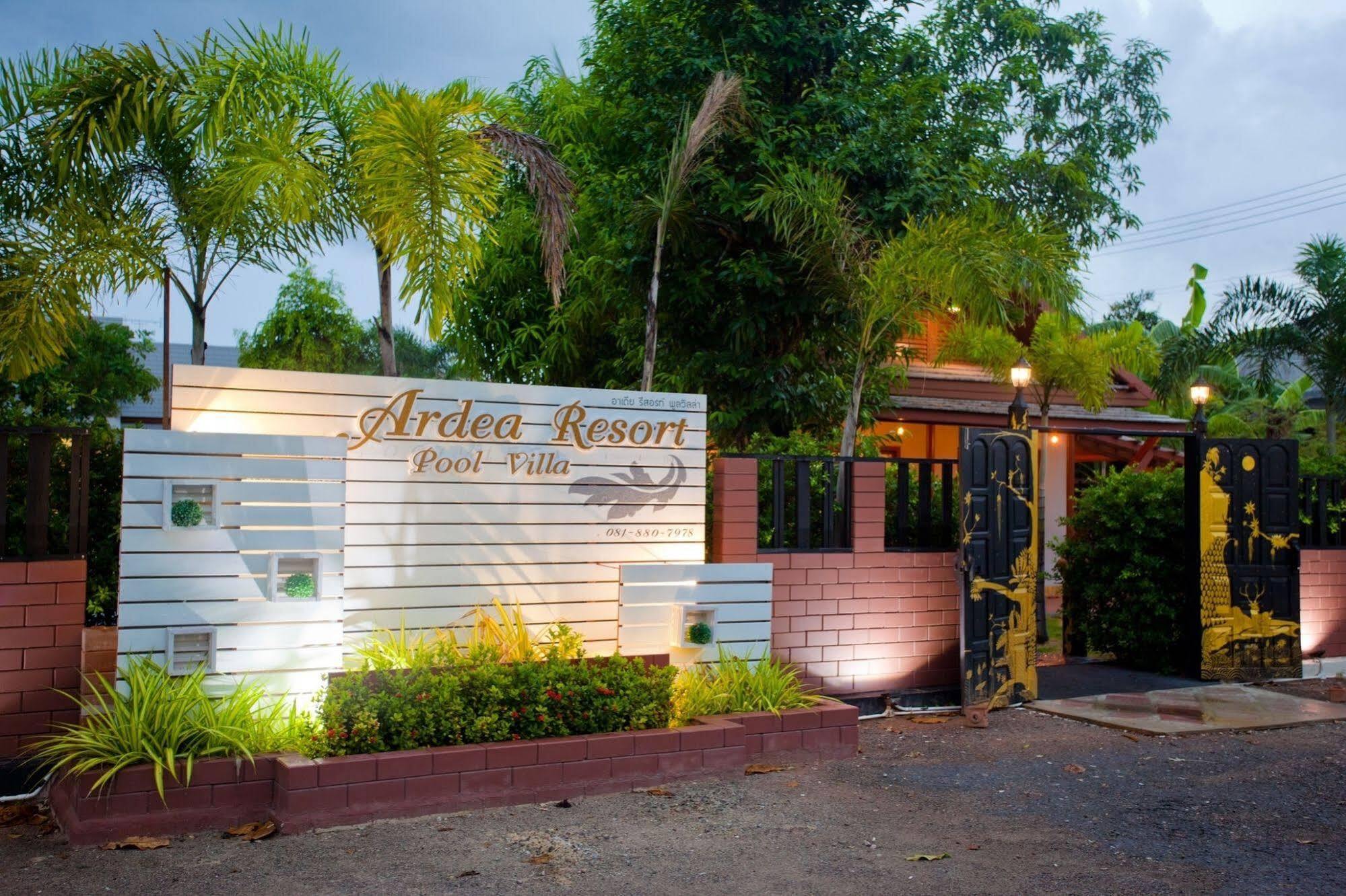 Ardea Resort Pool Villa Amphawa Eksteriør billede